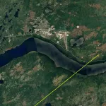 La ville et l’aéroport de Gander, à Terre-Neuve