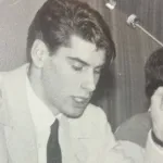 John Bosnitch, président de l’Association étudiante de l’Université du Nouveau-Brunswick, vers 1984.