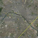 The line connecting Fatima to Saint Petersburg passes through the Paris region, where it is joined by two secondary lines.