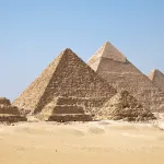 The Pyramids of Giza, in Egypt. Photo: Ricardo Liberato, CC BY-SA 2.0.