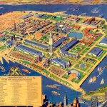 Brochure publicitaire de l’exposition internationale Golden Gate de 1939.