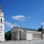La cathédrale de Vilnius, en Lituanie. Photo : Pierre André Leclercq, Wikimedia Commons, CC BY-SA 4.0.